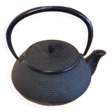 Cast iron teapot