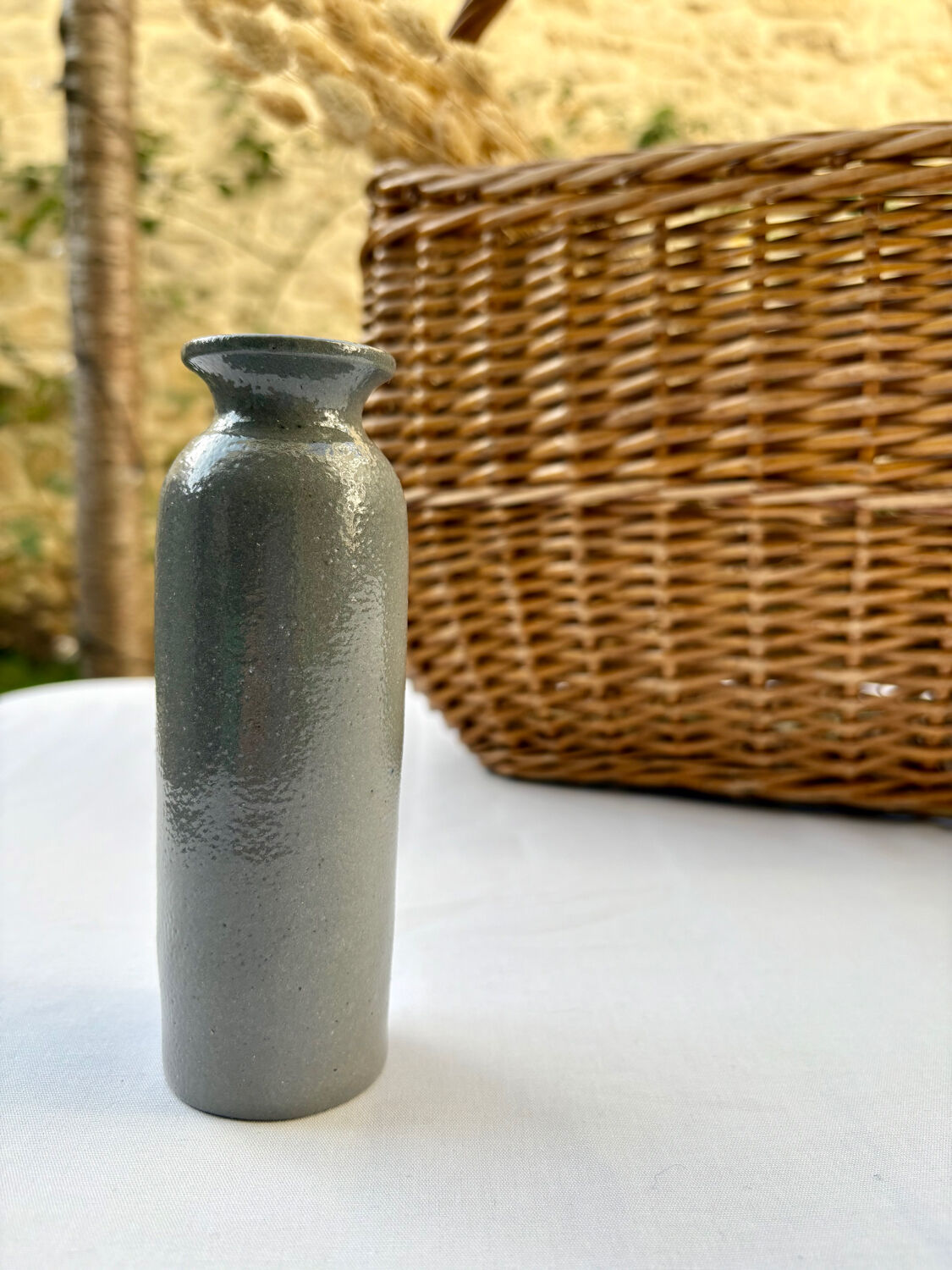 Alsace stoneware soliflore