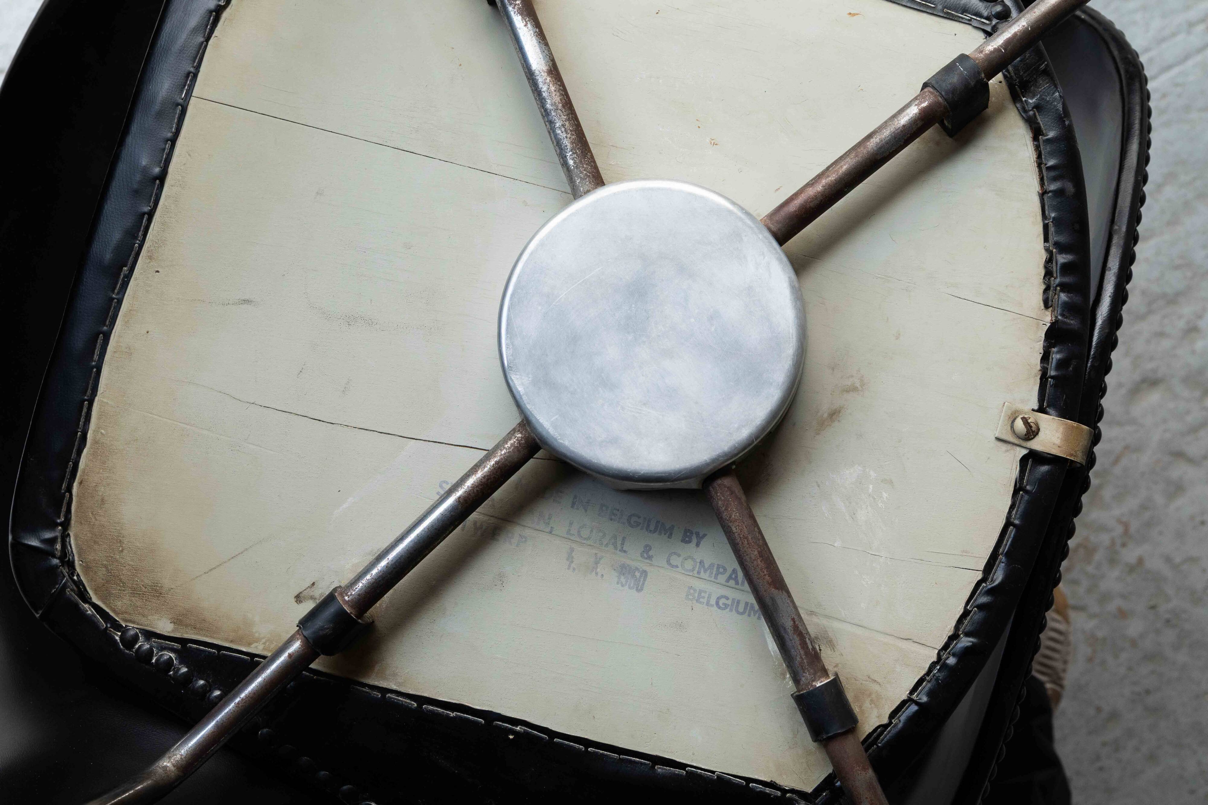 Set of 2 dining chairs by Straatman, Loral & Cie, Belgium, 1960's