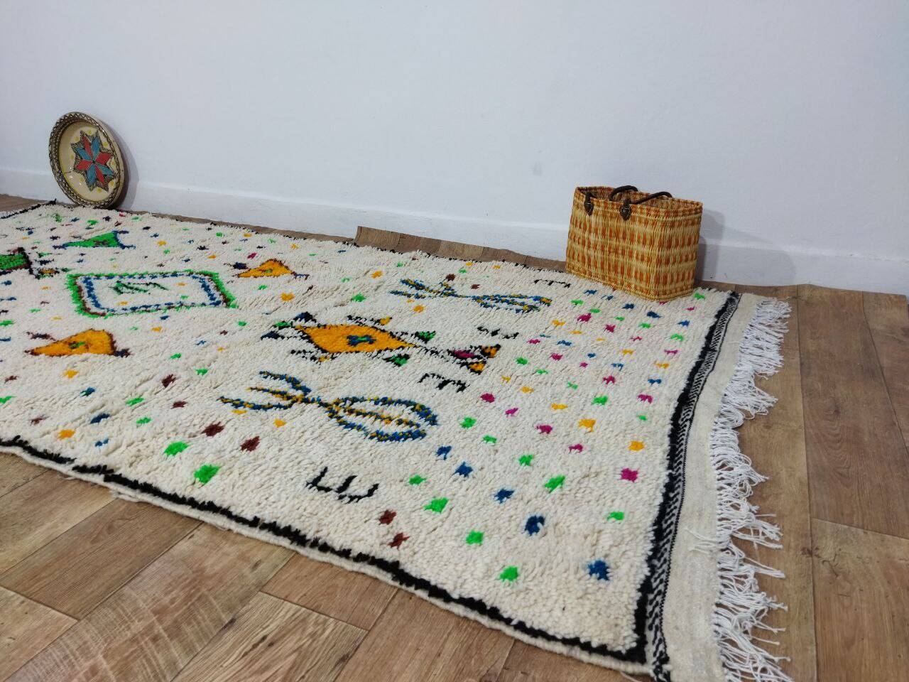 Handmade Moroccan Berber Rug 280 X 140 CM