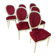 Velvet medallion chairs
