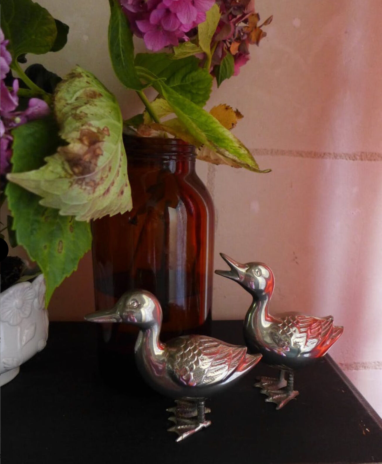 Brass ducks
