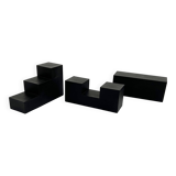 Set of 3 Gli Scacchi coffee tables by Mario Bellini for C&B Italia, 1970