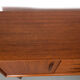 Sideboard in teak with drawers and 3 doors, 1960s