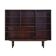 Mahogany bookcase, Danish design, 1970s, manufacturer: Omann Jun