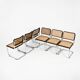 Set of 6 Dining Chairs Style B32 by Marcel Breuer