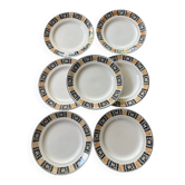 Assiettes Saint Amand