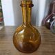 Lot 3 carafes / flacons verre bullé de Biot