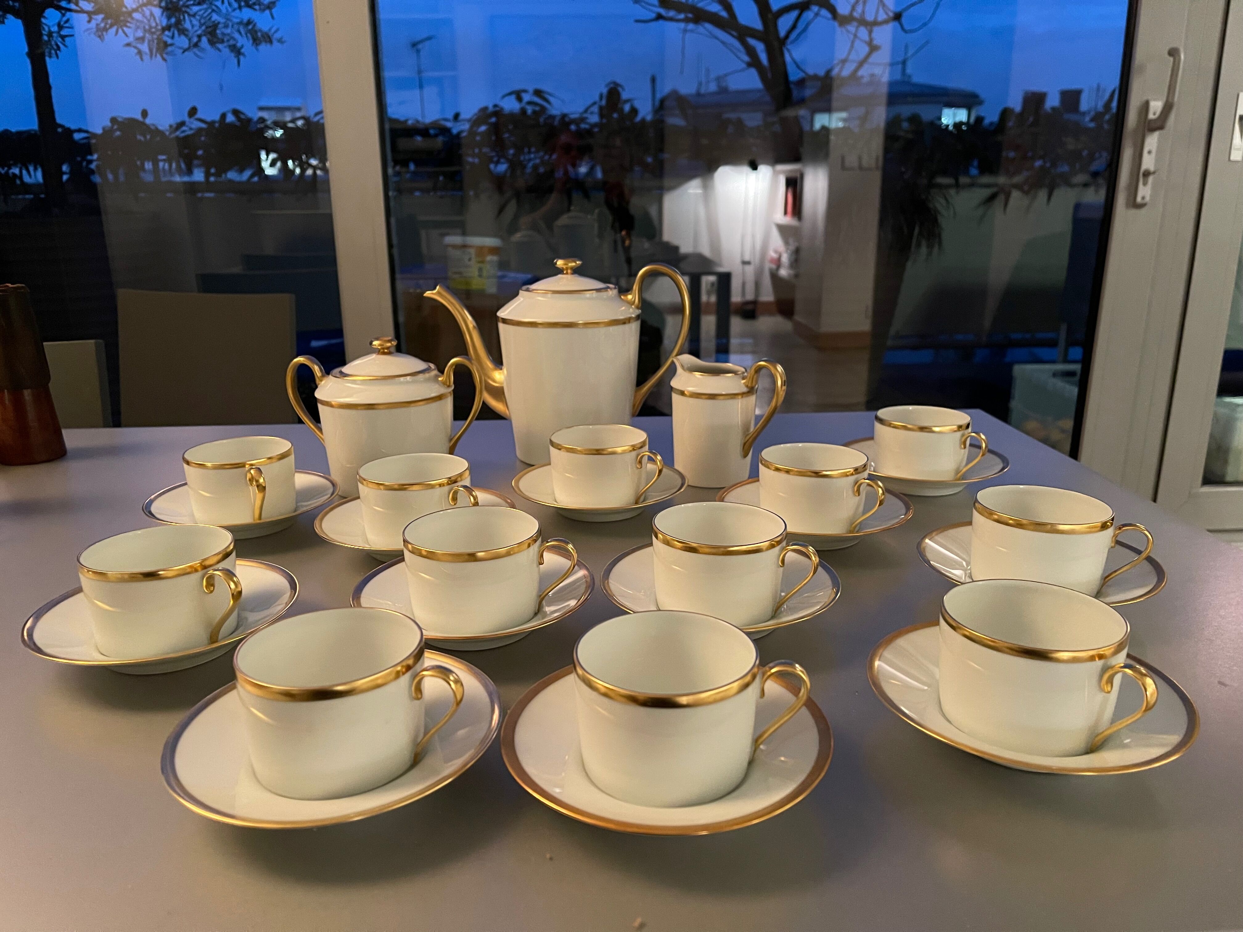 Coffee service - former royal factory limoges