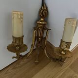 Paire d'appliques en Bronze style Louis XVI