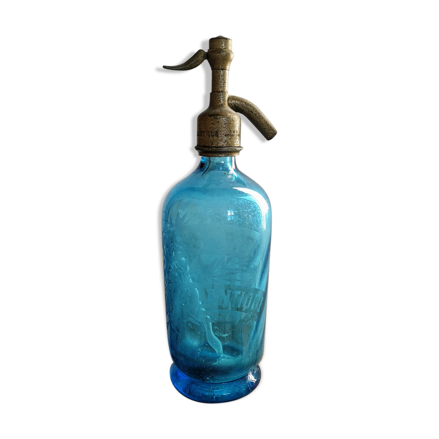Former Seltz water siphon 1929 Brasseries L'Atlantique
