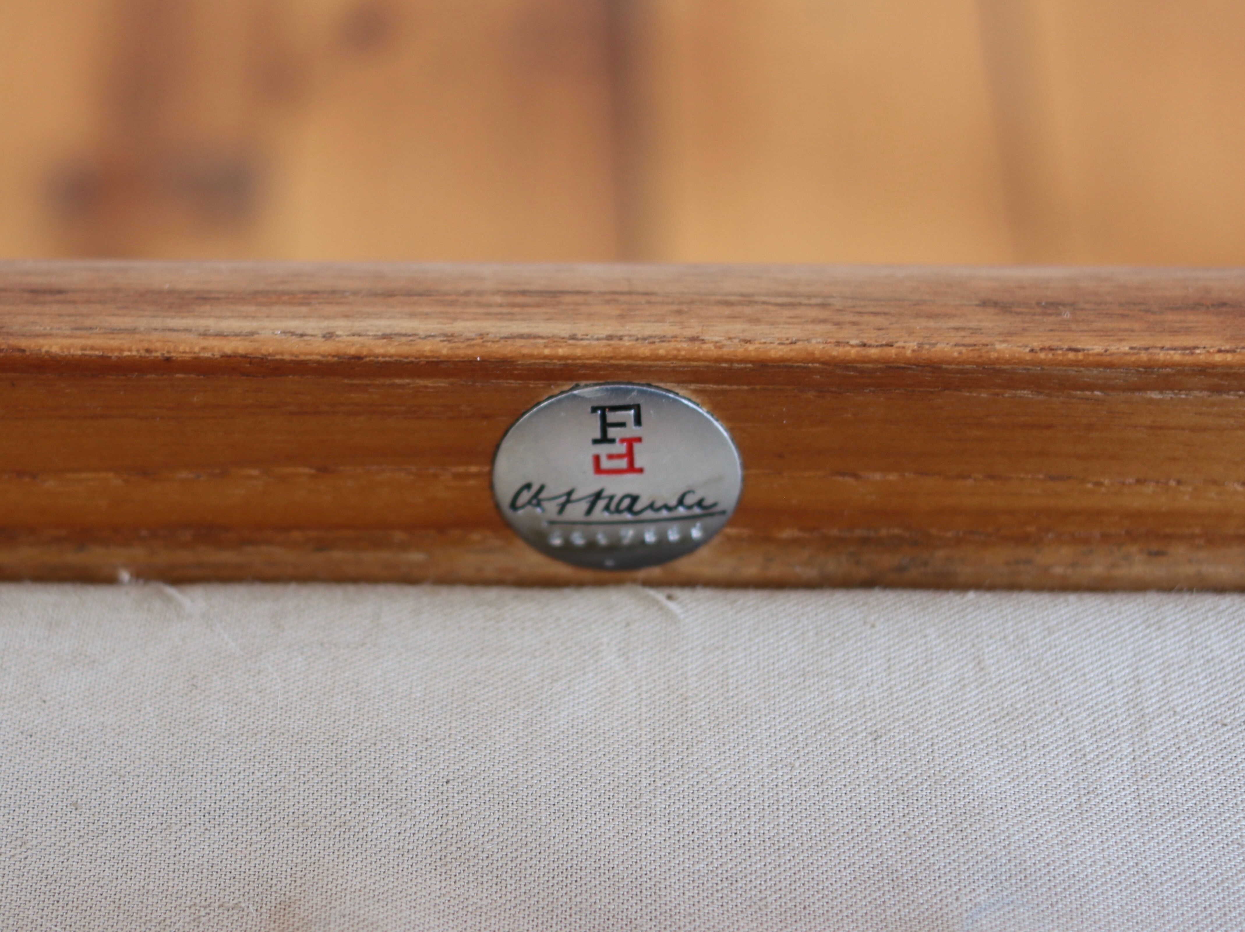 Scandinavian armchair Grete Jalk teak