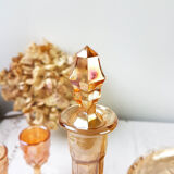 Amber glass liquor service