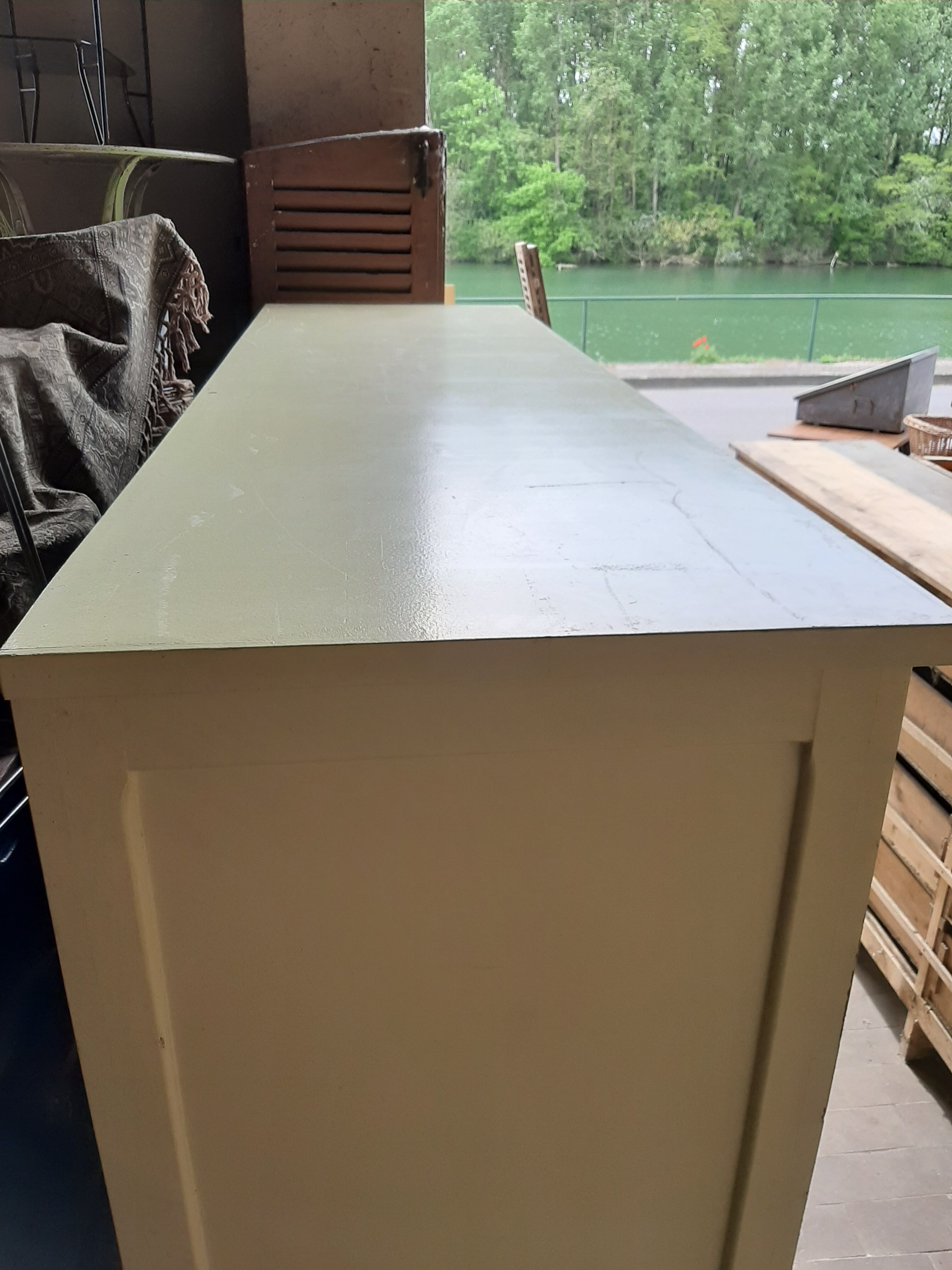 4-door school storage buffet