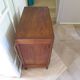 Rare - belle commode art déco 4 tiroirs - années 60 - Patine noyer - Pieds moustache