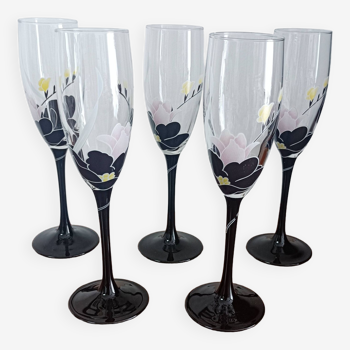 Lot de 5 flûtes à champagne Luminarc Anaïs