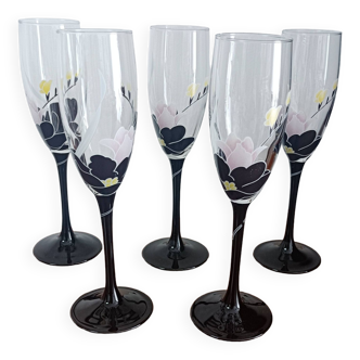 Lot de 5 flûtes à champagne Luminarc Anaïs