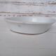 Aluminite Frugier gratin dish, porcelain with fire