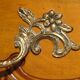 Secretary in solid cherry wood in Louis XV style.