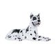 Ceramic Dog Arlekin figurine, Italian design, 1970s, made in Italy