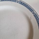 Set of 14 Terre de fer Salins plates, Castellane model