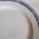 Set of 14 Terre de fer Salins plates, Castellane model