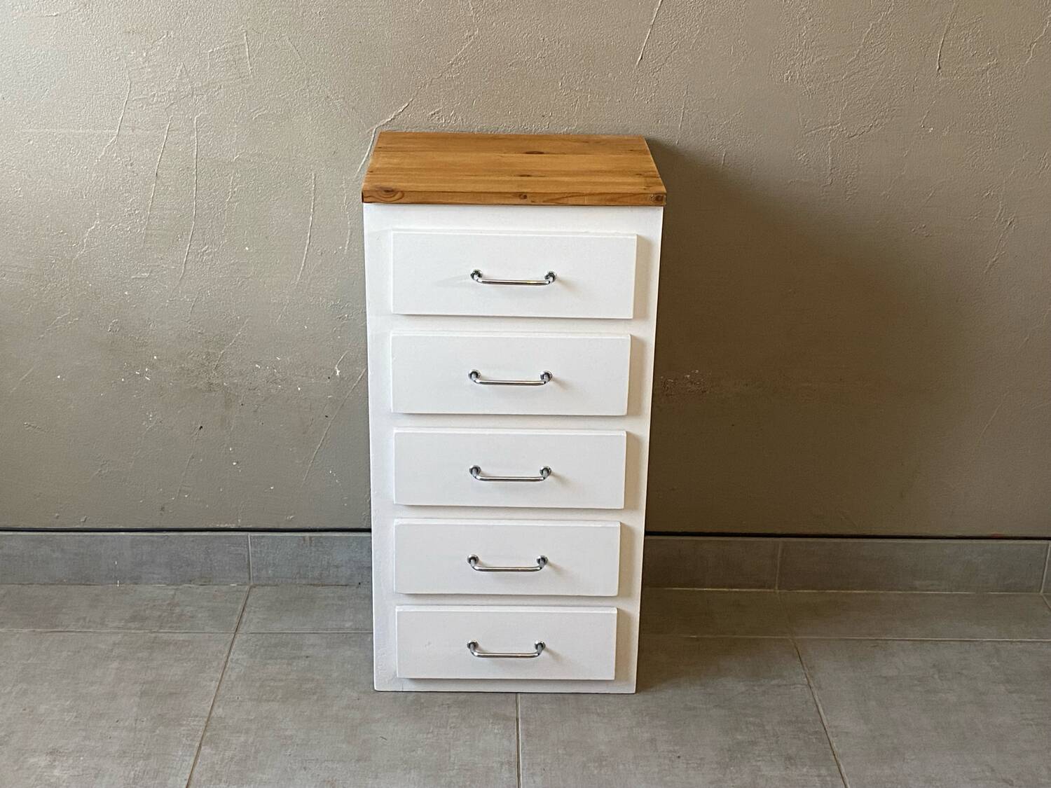 Vintage solid oak kitchen counter