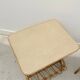 Pair of rattan bedside tables, France 1960