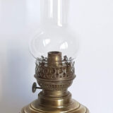 Gien earthenware kerosene lamp
