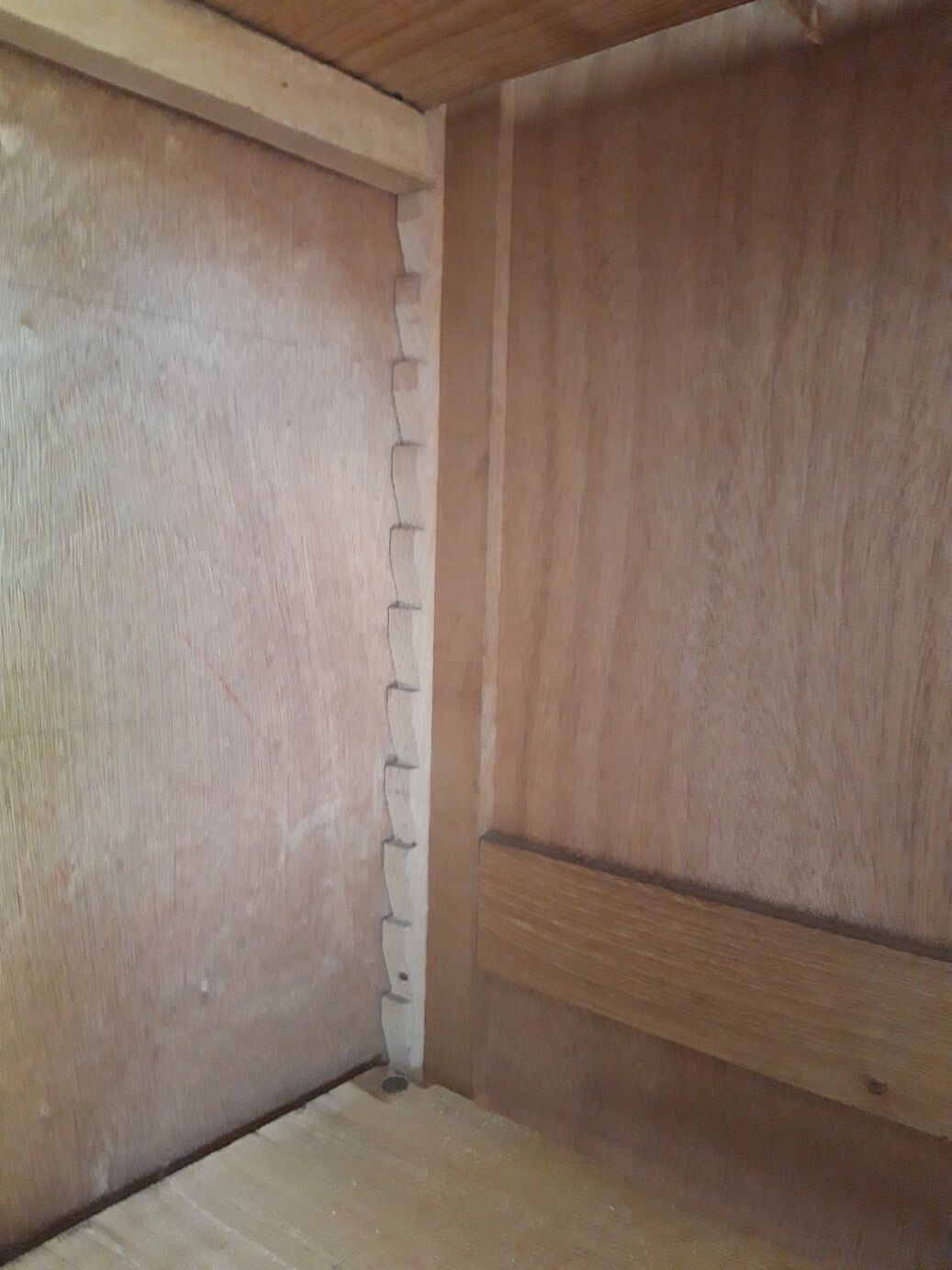 Art Deco glass cabinet