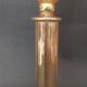 Vintage Murano glass candle holder with gold trim