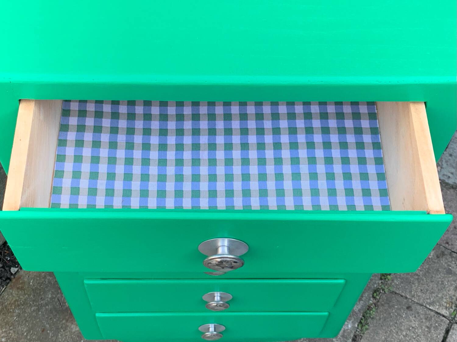 Chiffonnier art déco vert