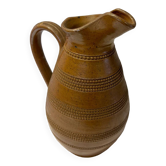 Stoneware pitcher