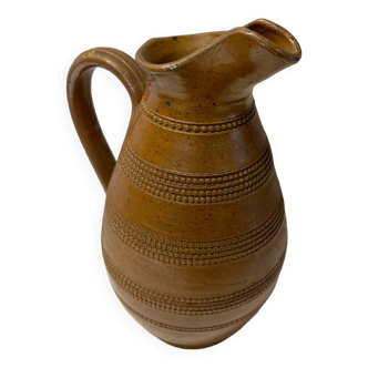 Stoneware pitcher