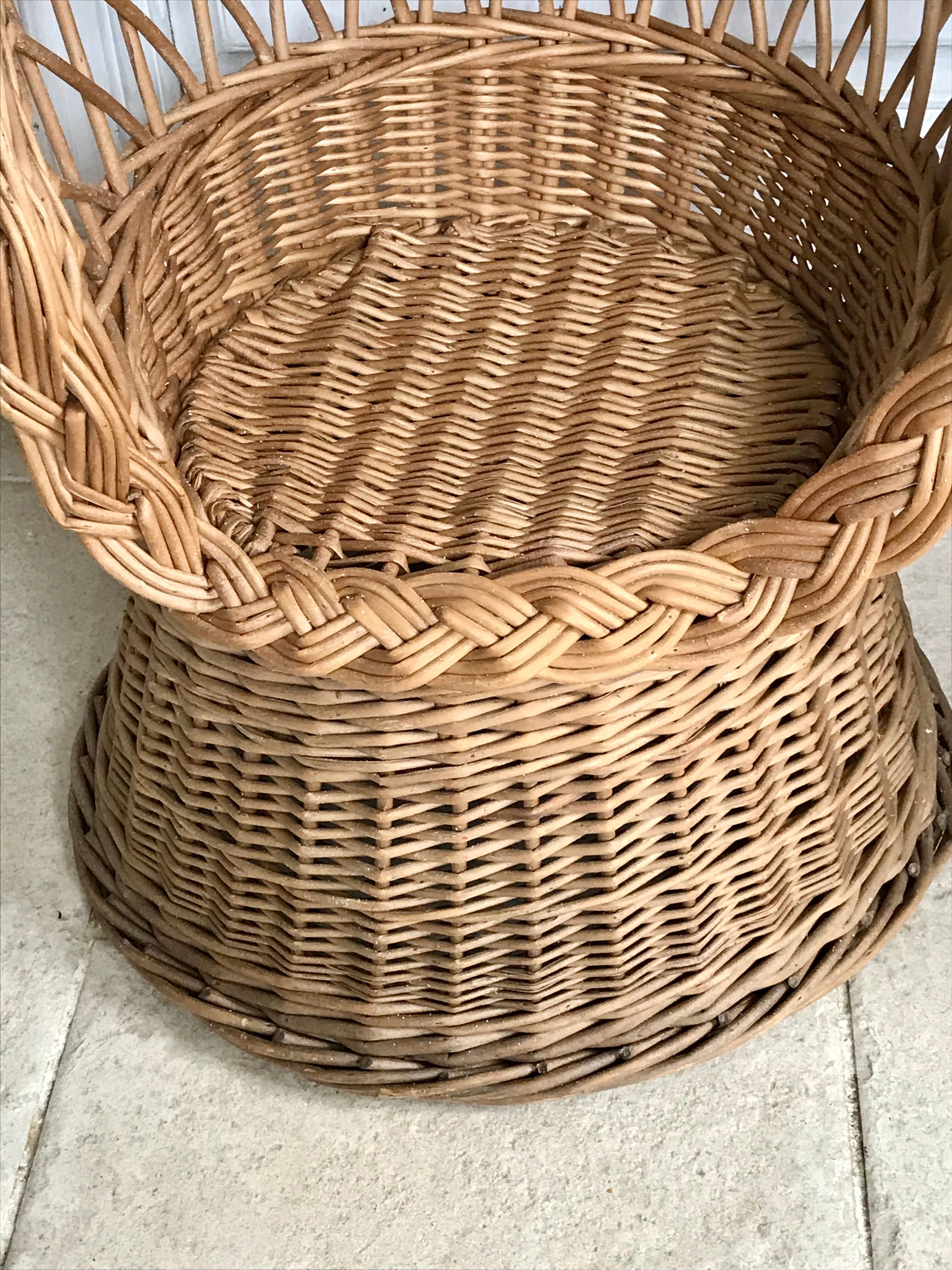 Child rattan chair