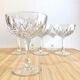 6 vintage champagne glasses (60's)