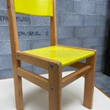 Children's chair vintage kindergarten
