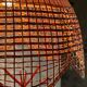 Vintage wicker suspension