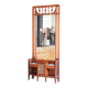 Art Deco Dressing Mirror in Palisander attributed to J.F.M. Hoffmann, Czech, 1910s