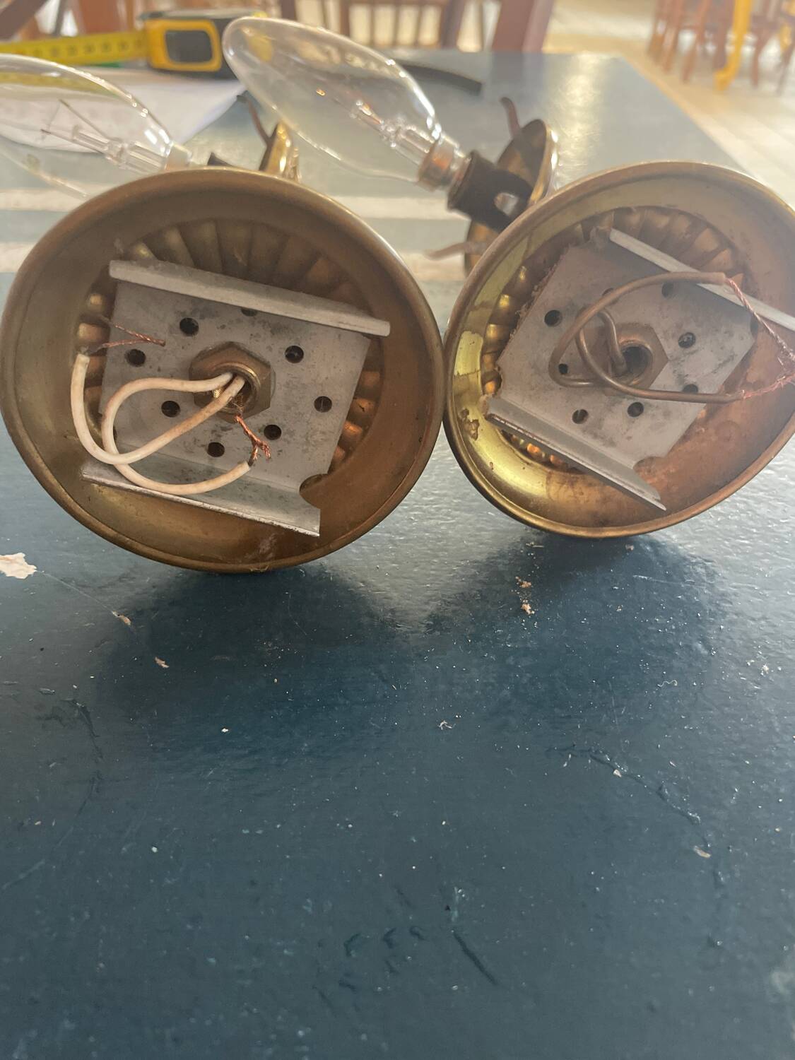 Pair of wall lights