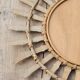 Bamboo sun mirror and rattan of 70 years