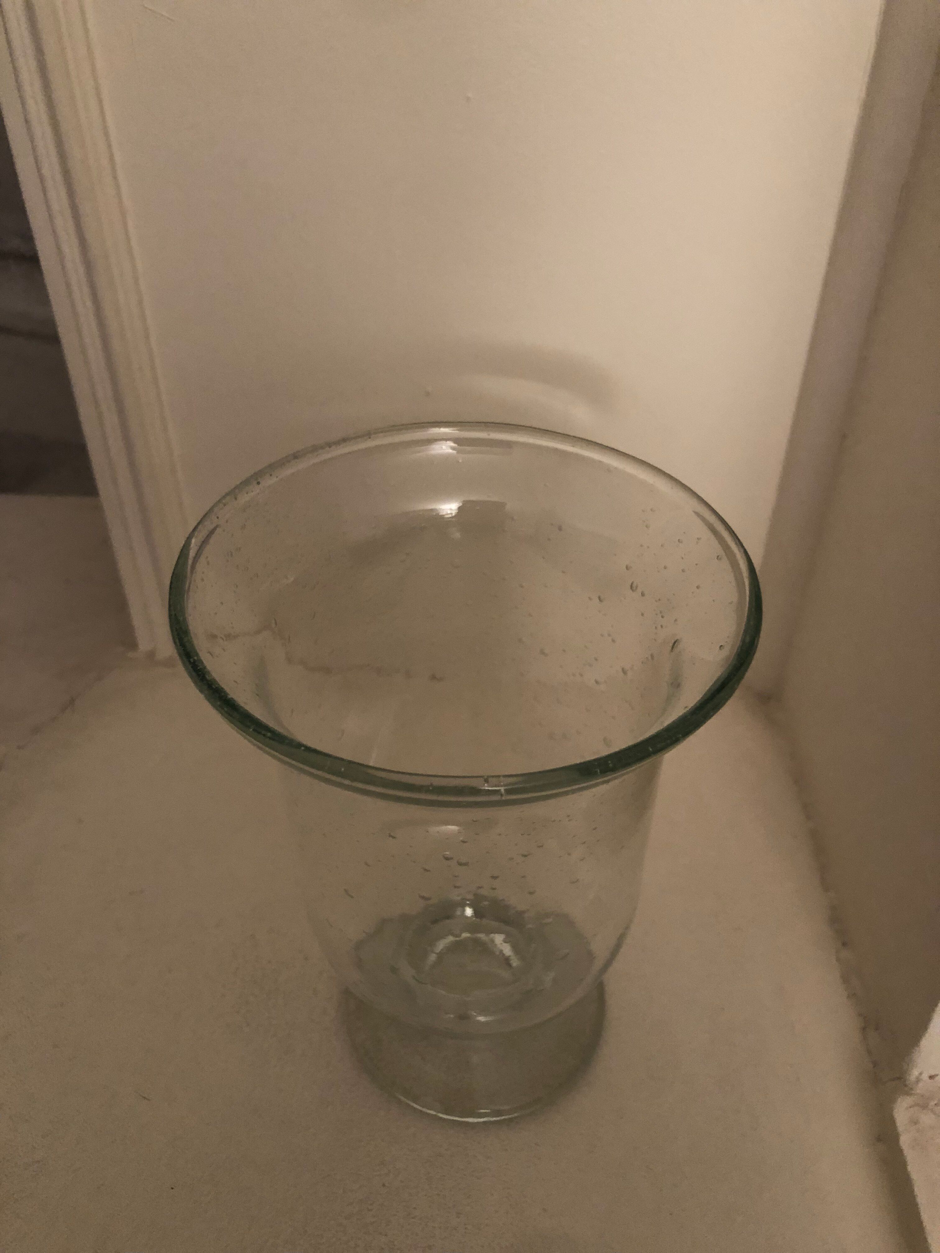 Scandinavian bubble glass photophore