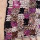 Colorful Boucherouite Moroccan rug - 126 x 195 cm