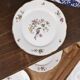 Set of 6 flat plates, Condé de Digoin Sarreguemines model.