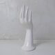white hand ring sizer soliflore vintage jewelry holder