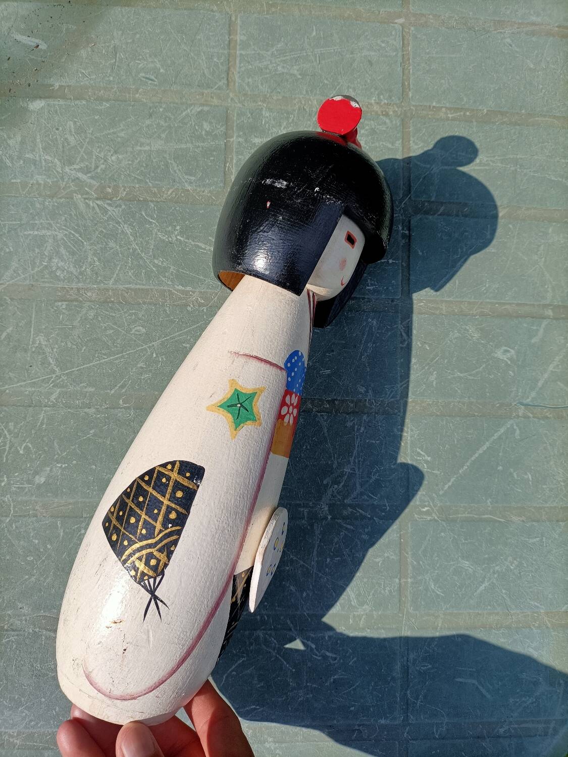 Kokeshi/Large Japanese wooden doll 🌸
