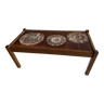 Table basse en bois et céramique attribuée à juliette belarti alias julien de covemaeker