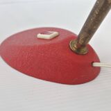 Vintage table lamp 1950 metal & brass dlg jean boris lacroix serge mouille