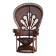 Fauteuil “Emmanuelle” (Peacock chair) en rotin, XXe siècle