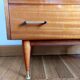 Commode pieds compas 1950 mid-century vintage